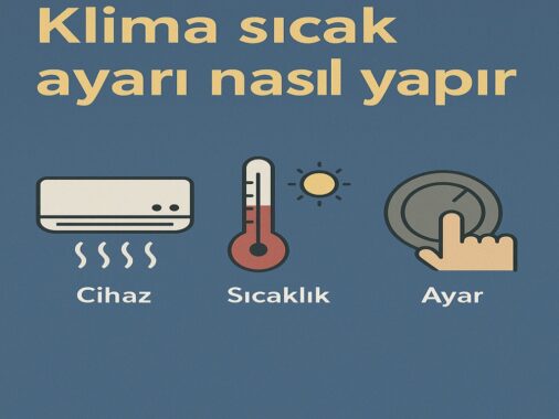 Klima sıcak ayarı nasıl yapılır